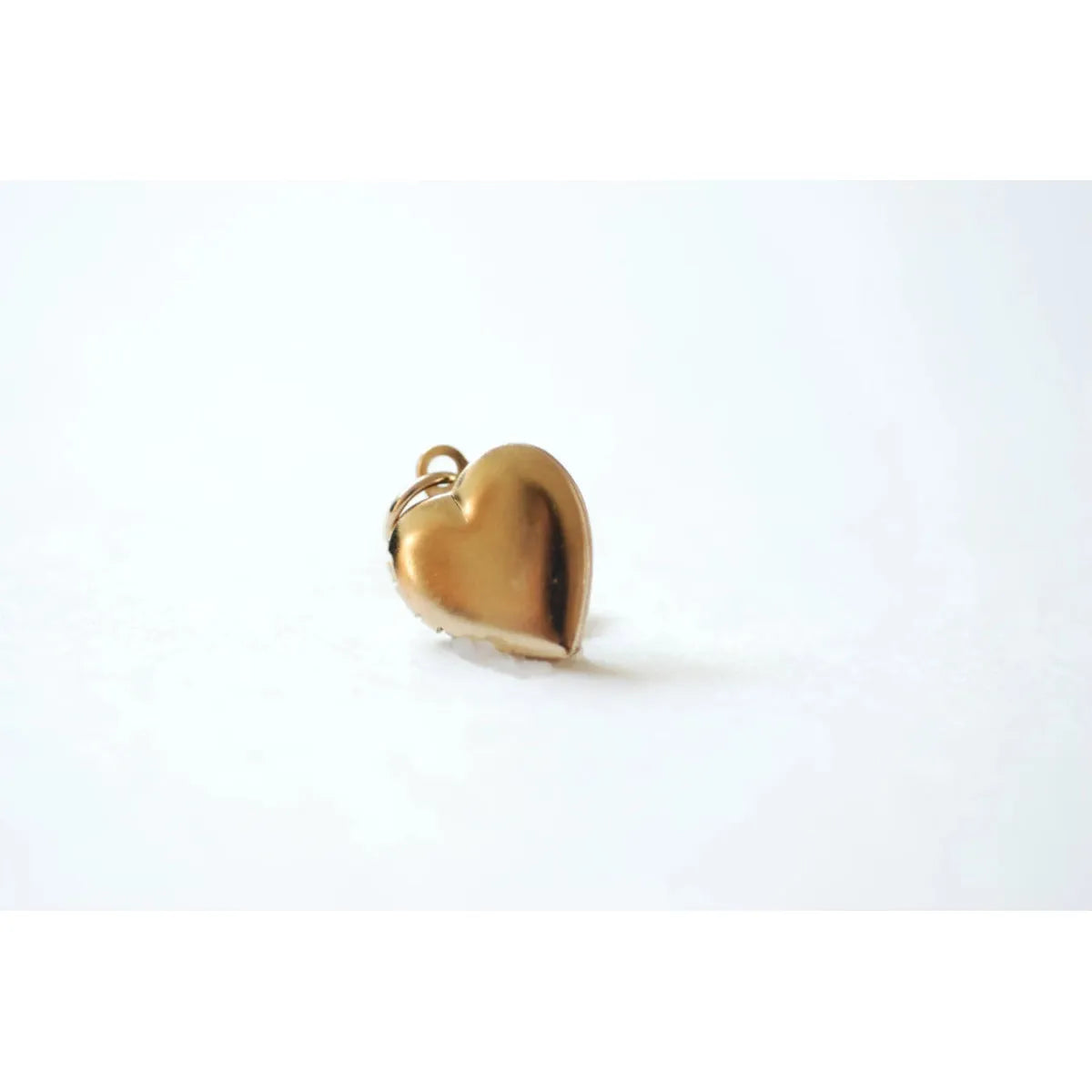 14kt Gold Filled Heart Locket Charm - Main Image