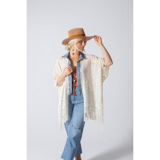 Denim X Knit Cardigan