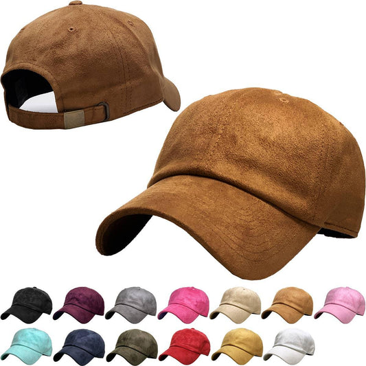 SUEDE BASEBALL CAP