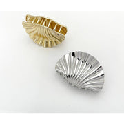 Shell-Shaped Metal Hair Claw Clips, Chic Hair Accessories