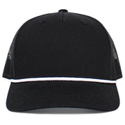 FIVE PANEL ROPE MESH BACK