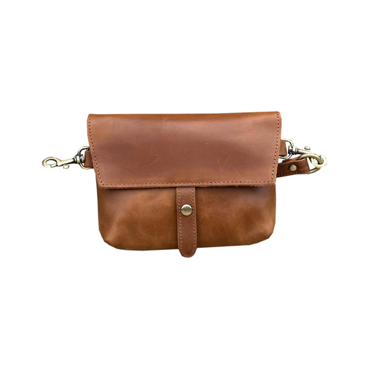 Crazy Horse Leather Crossbody