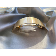 Geometric Gold Hair Clip, Thick Hair, Hair Accessories