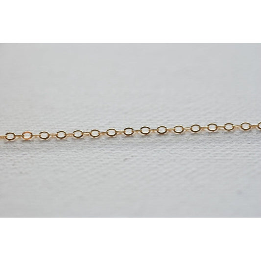 14kt Gold Filled 1.3mm Cable Chain - Farmhouse Creations