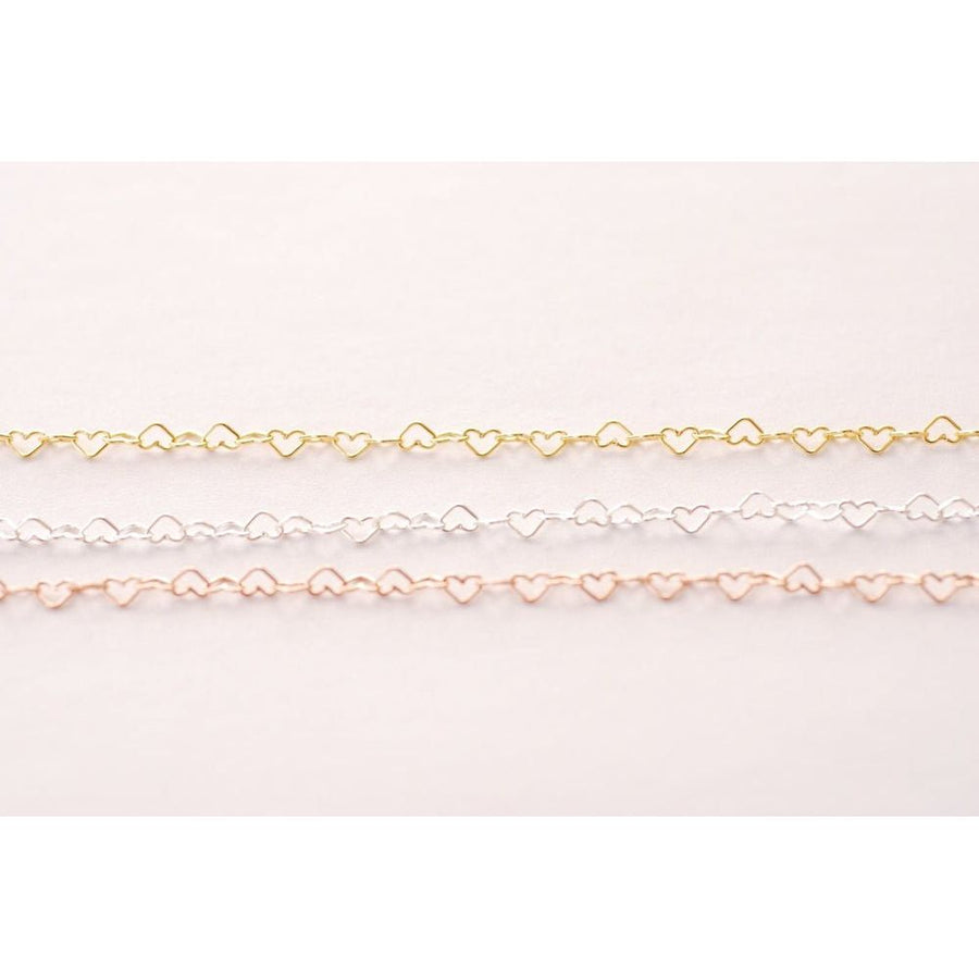 14kt Gold Filled Heart Chain - Farmhouse Creations