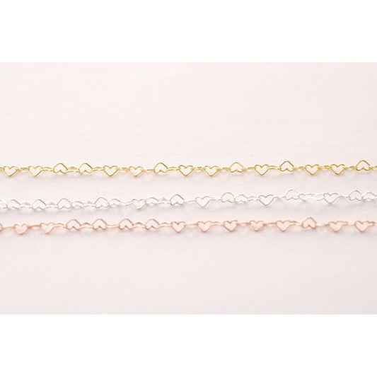 14kt Gold Filled Heart Chain - Farmhouse Creations