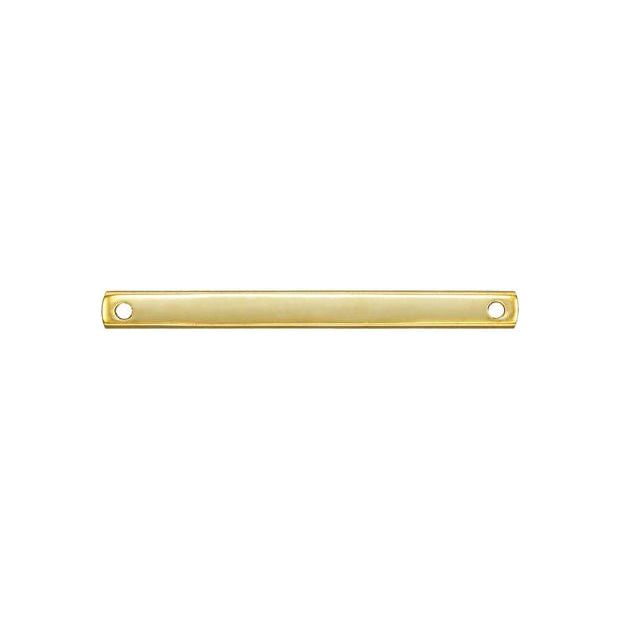 14kt Gold Filled Rectangle Connector Charm - Farmhouse Creations