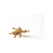 14kt Gold Filled Turtle Charm - Farmhouse Creations