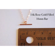 14kt Gold Toggle Bar Charm - Farmhouse Creations