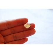 18kt Heart Charm - Farmhouse Creations