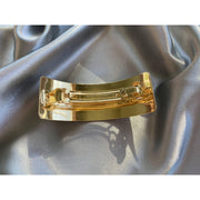 Geometric Gold Hair Clip, Thick Hair, Hair Accessories