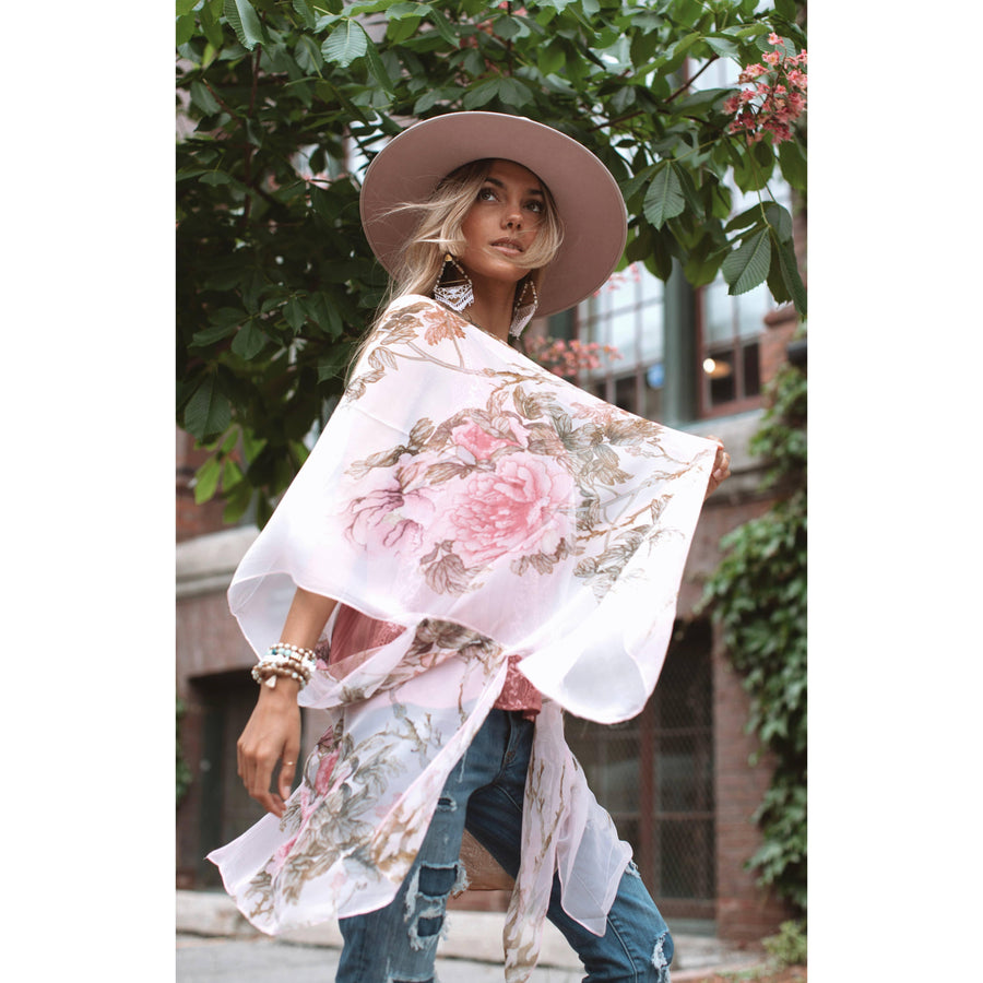 Handmade Lightweight Chiffon Kimonos (Assorted) 