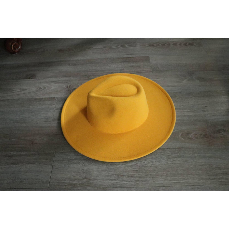 Rancher Wide Brim Fedora Hat