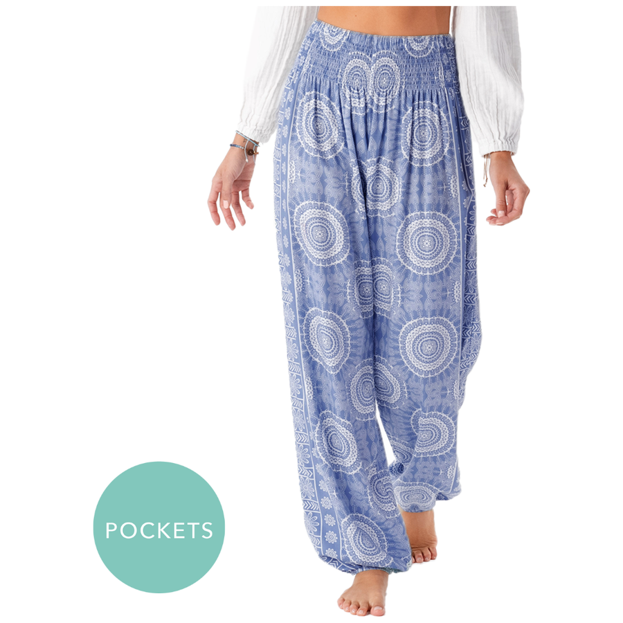 Vinca Harem Pants with Pockets