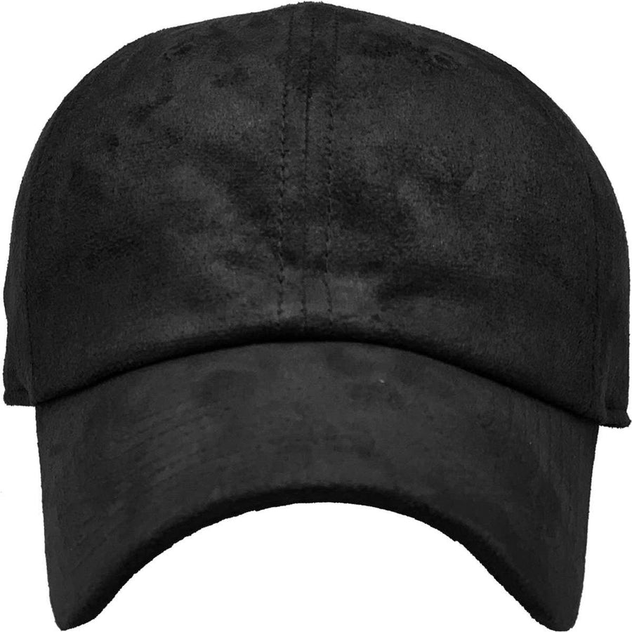 SUEDE BASEBALL CAP