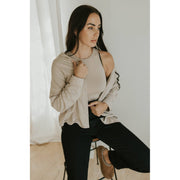 Ladies Button Up Top