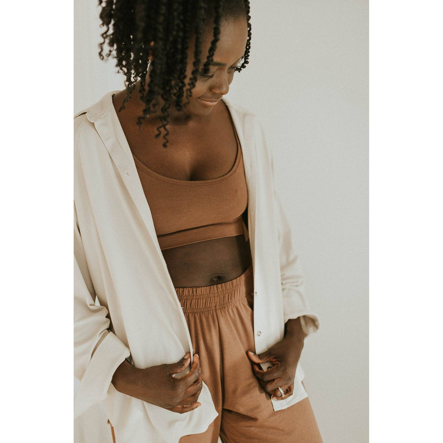 Ladies Button Up Top