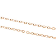 2mm Rose Gold Stainless Steel Cable Chain - Farmhouse Creations