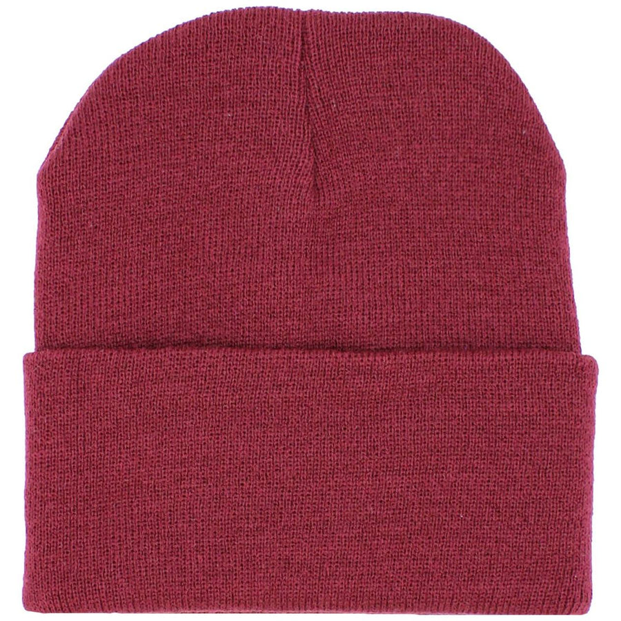 Solid Long Beanie - Made In USA