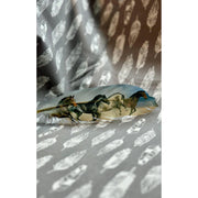 Two Tone Wild Horses Hat Feather - Western Hat Accessory
