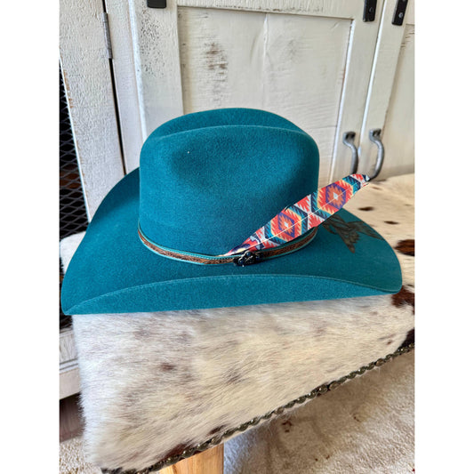 Western Eye Hat Feather - Western Hat Accessory