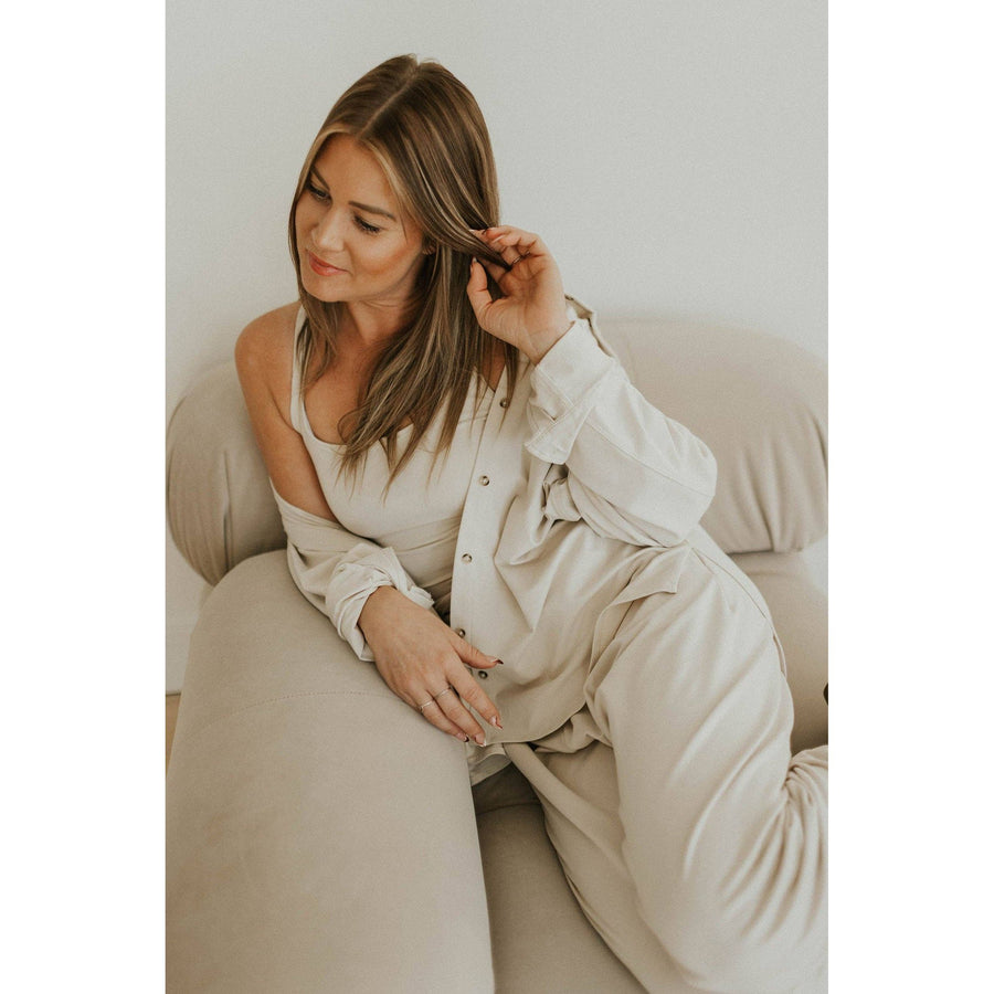 Ladies Button Up Top