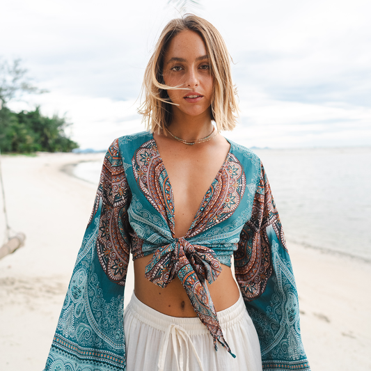 Canggu Bell Sleeve Top