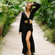 Black Maxi Skirt