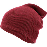 Solid Long Beanie - Made In USA