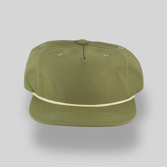 Moss Green / Tan Rope