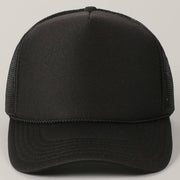 Solid Color OTTO 5-Panel Foam Mesh Back Trucker Hat