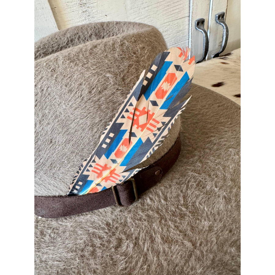 Western Sun Hat Feather - Western Hat Accessory