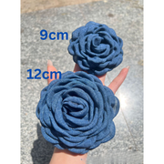 Elegant Flower Hair Claw Clip – Multiple Colors & Sizes