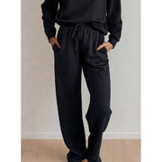 Adora Straight Leg Pant Black
