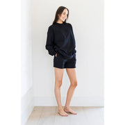 Farrah 2pc Short Set Black