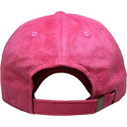 SUEDE BASEBALL CAP