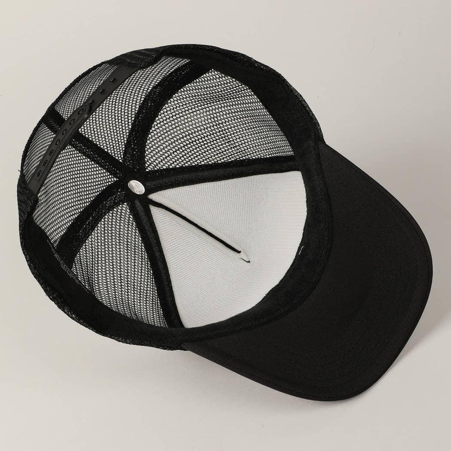 Solid Color OTTO 5-Panel Foam Mesh Back Trucker Hat