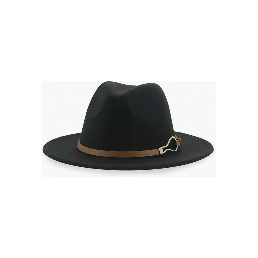 Fedora w/ Metal Buckle Band