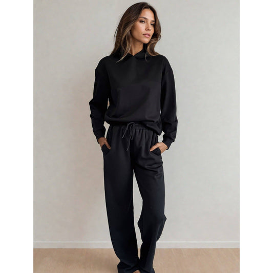 Adora Straight Leg Pant Black