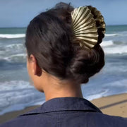 Shell-Shaped Metal Hair Claw Clips, Chic Hair Accessories