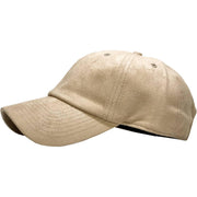 SUEDE BASEBALL CAP