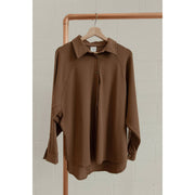 Ladies Button Up Top