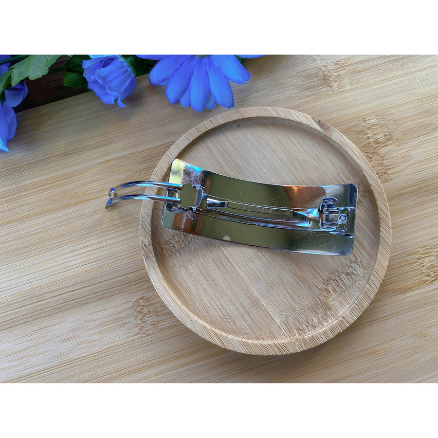 Geometric Gold Hair Clip, Thick Hair, Hair Accessories