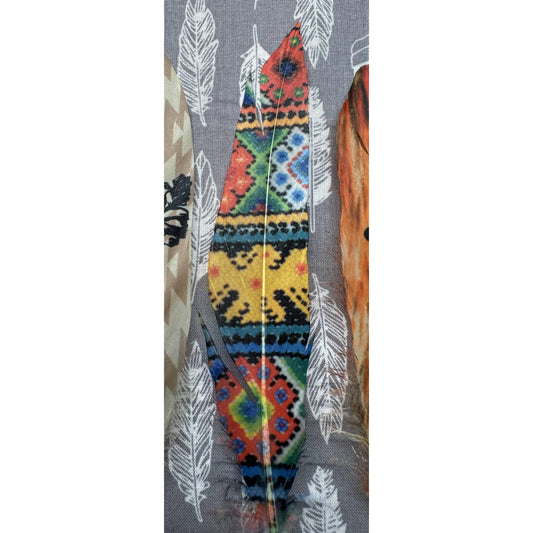 Western Beads Hat Feather - Western Hat Accessory