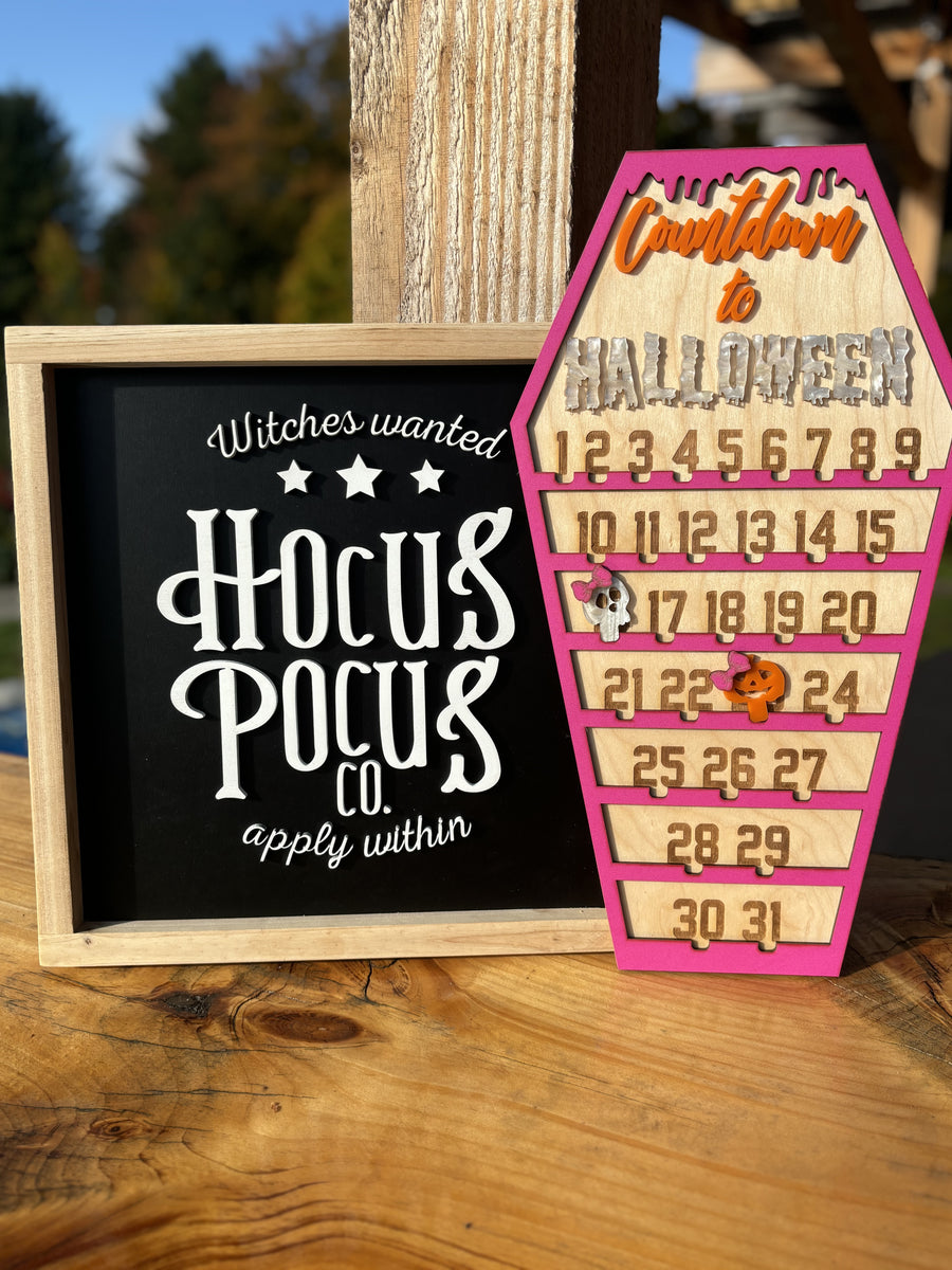 Custom Halloween Signs