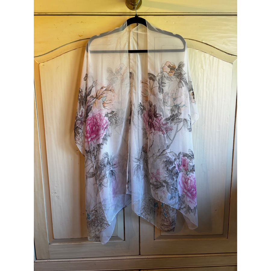 Handmade Lightweight Chiffon Kimonos (Assorted) 