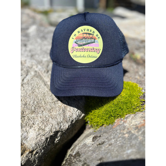 Pontooning Trucker Hat