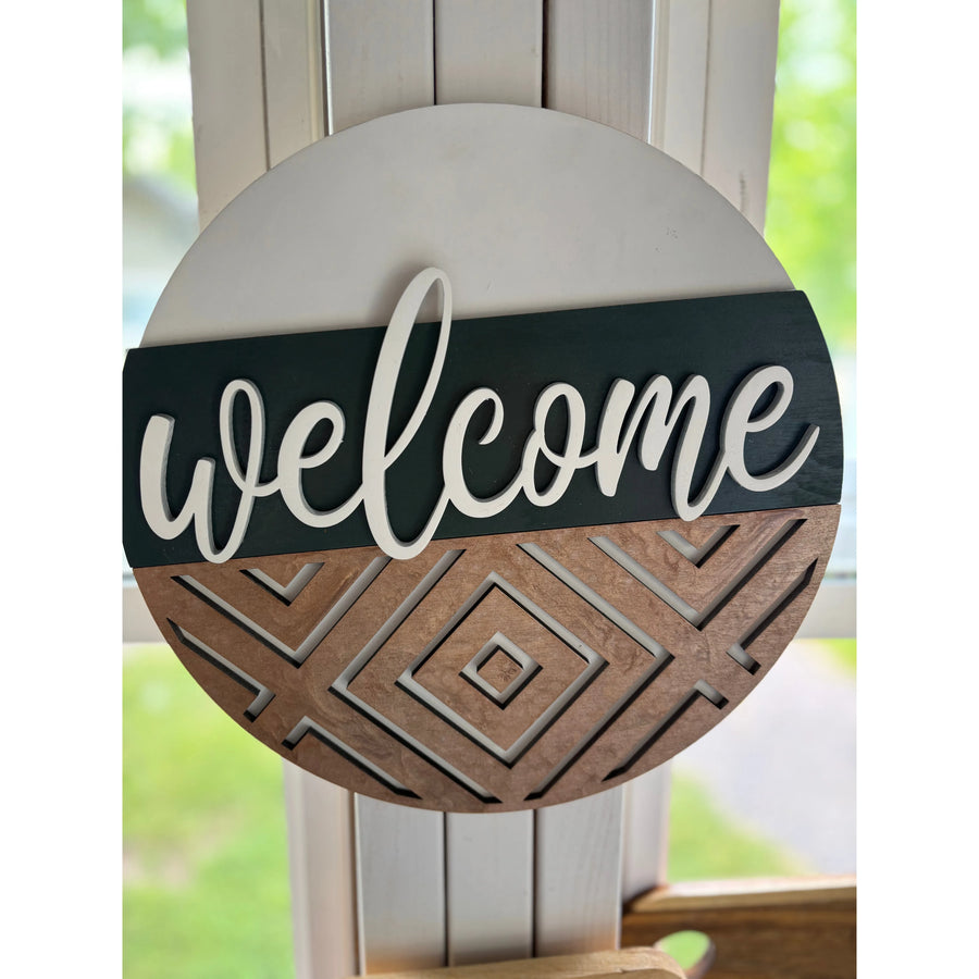 "Welcome" Sign