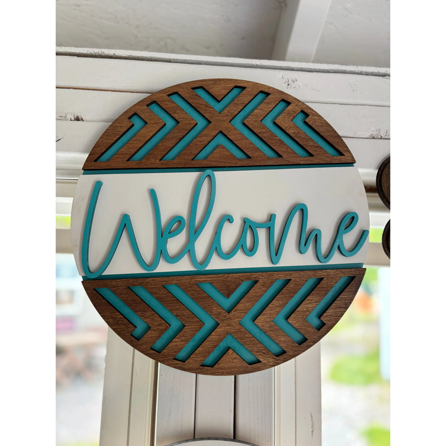 "Welcome" Sign