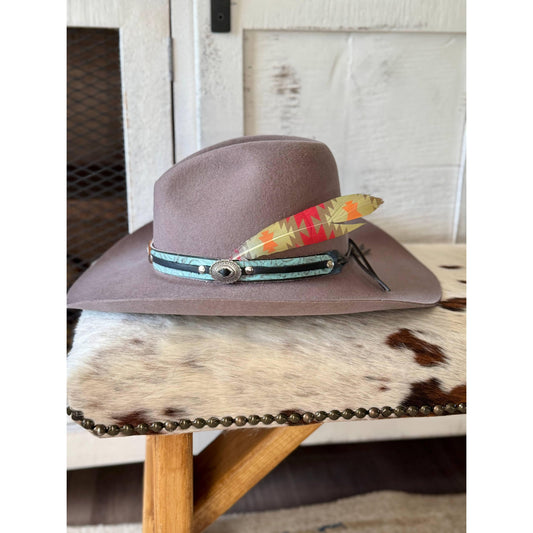 Desert Wash Hat Feather - Western Hat Accessory